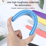 Spugnette abrasive a forma di diamante per nail art 100 pezzi
