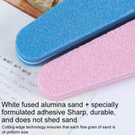 Spugnette abrasive a forma di diamante per nail art 100 pezzi