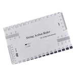 Righello misurazione altezza corde chitarra in acciaio inox