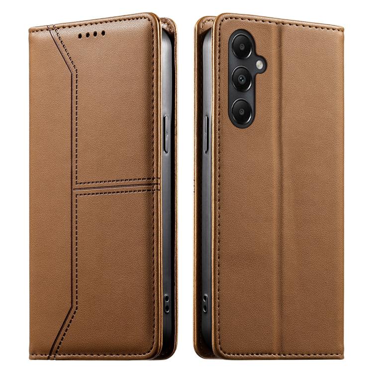 Custodia in ecopelle con rivestimento magnetico RFID per Samsung Galaxy A55 5G