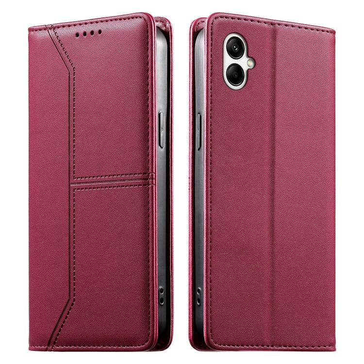 Custodia in ecopelle con rivestimento magnetico RFID per Samsung Galaxy A55 5G