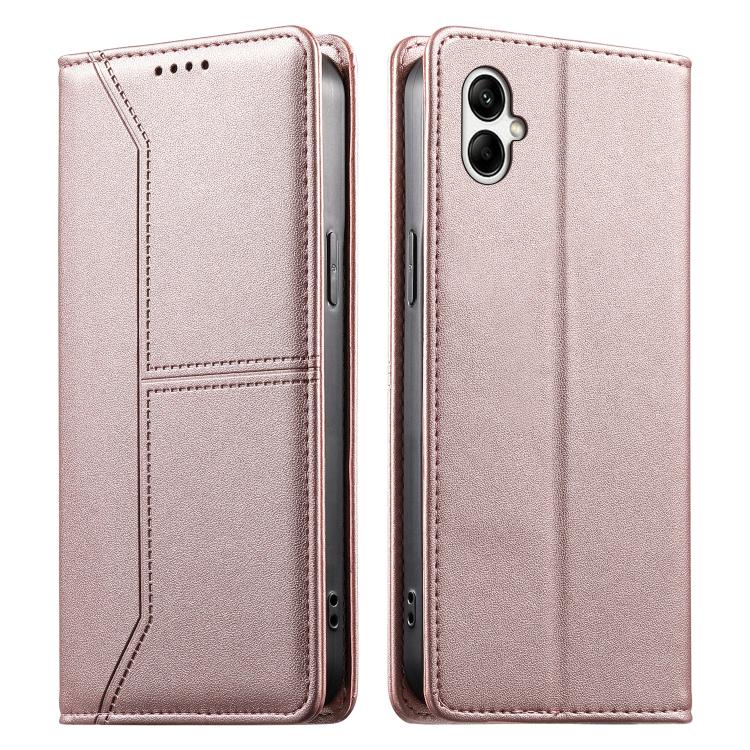 Custodia in ecopelle con rivestimento magnetico RFID per Samsung Galaxy A55 5G