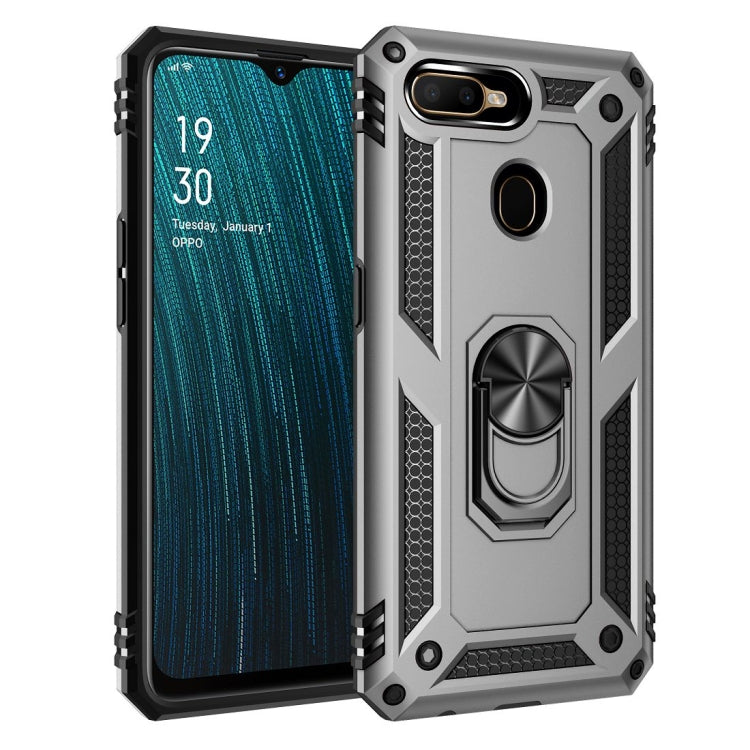 Custodia protettiva antiurto in TPU + PC con supporto girevole a 360 gradi per
