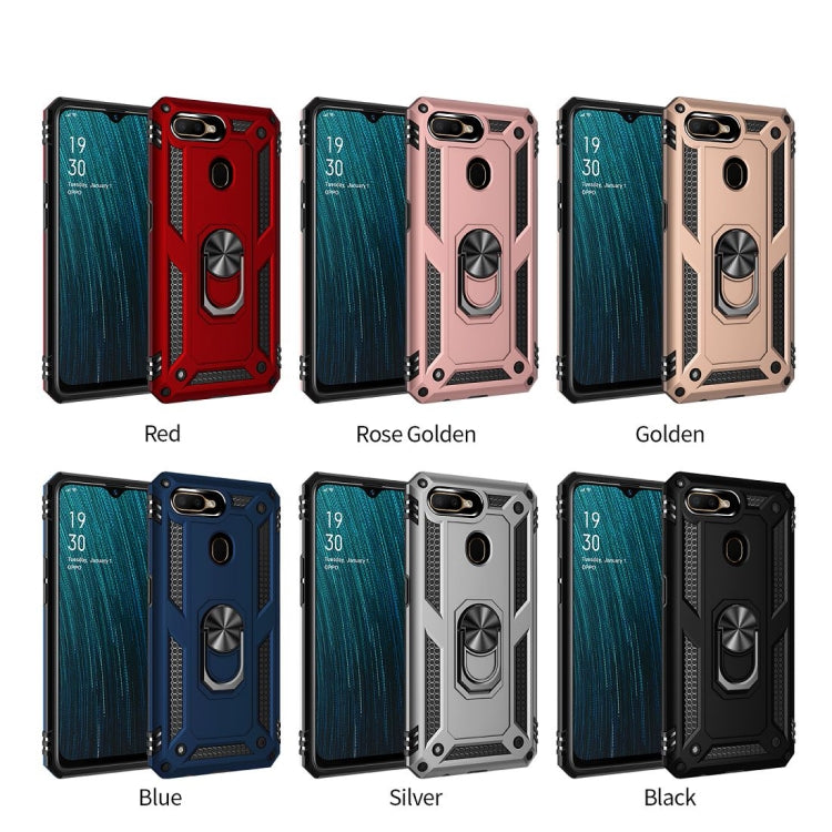 Custodia protettiva antiurto in TPU + PC con supporto girevole a 360 gradi per