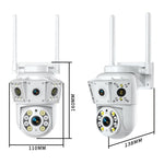Telecamera di sorveglianza K30 1080P con 3 schermi