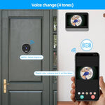 Videocitofono wireless WiFi RH-PD7 con schermo 4,3"