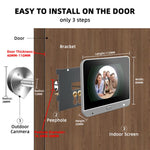 Videocitofono wireless WiFi RH-PD7 con schermo 4,3"