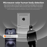 Videocitofono WiFi con schermo HD 4,3" e rilevamento movimento