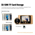Spioncino elettronico con display 2,8" 720P e videocitofono wirel