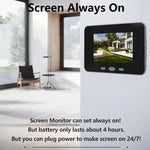 Videocitofono intelligente Tuya con schermo IPS 4 pollici