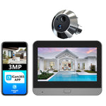 Videocitofono intelligente WiFi con schermo HD 4,3 pollici
