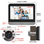 Videocitofono intelligente WiFi con schermo HD 4,3 pollici