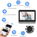 Videocitofono intelligente WiFi con schermo HD 4,3 pollici