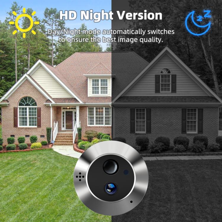 Videocitofono intelligente WiFi con schermo HD 4,3 pollici
