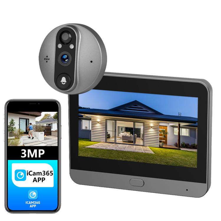 Videocitofono WiFi RH-PD8-I con schermo HD 4,3 pollici