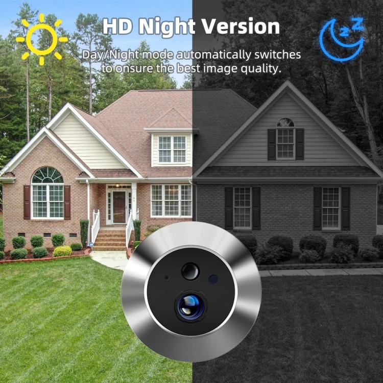 Videocitofono intelligente WiFi con schermo HD 4,3 pollici