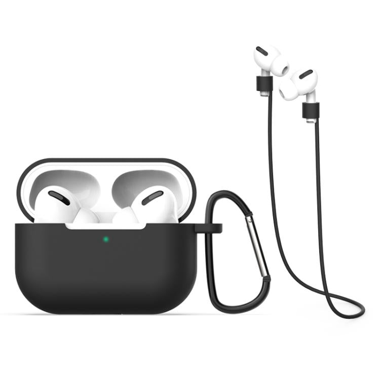 Custodia protettiva in silicone per AirPods Pro 3 con gancio