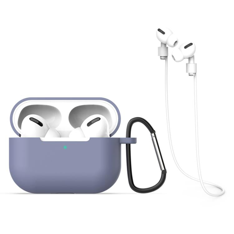 Custodia protettiva in silicone per AirPods Pro 3 con gancio