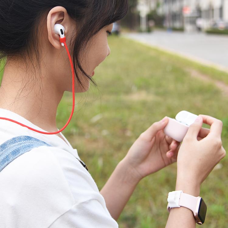 Custodia protettiva in silicone per AirPods Pro 3 con gancio