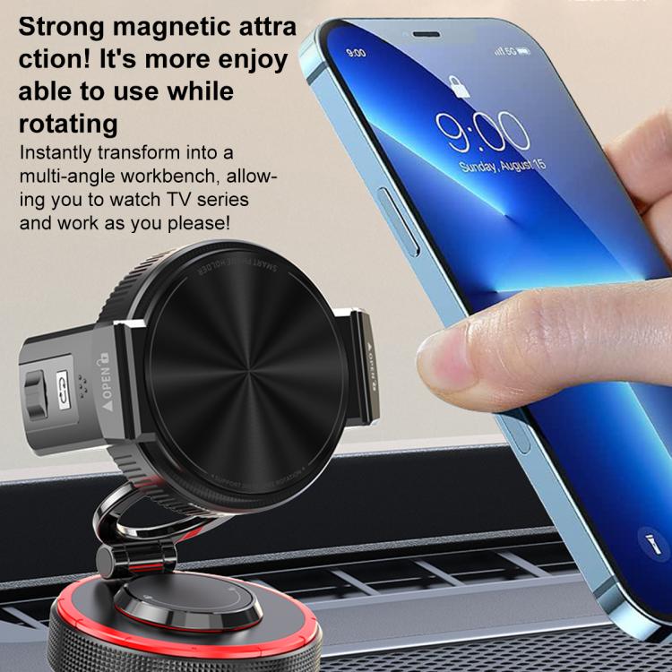 Supporto auto telefono K33 ventosa magnetica 360°