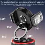 Supporto auto telefono K33 ventosa magnetica 360°