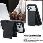 Portafoglio staccabile in similpelle con custodia magnetica iPhon