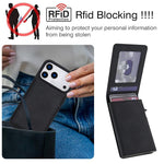 Portafoglio staccabile in similpelle con custodia magnetica iPhon