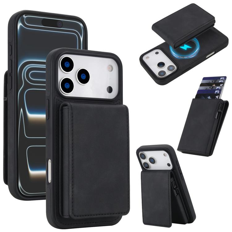 Portafoglio staccabile in similpelle con custodia magnetica iPhon