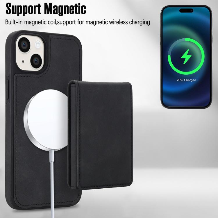 Portafoglio staccabile in similpelle con custodia magnetica per i