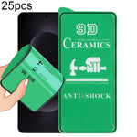 Pellicola ceramica 9D schermo intero con adesivo per Samsung Galaxy S24-S26