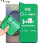 Pellicola ceramica 9D schermo intero con adesivo per Samsung Galaxy S24-S26
