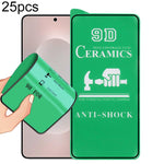 Pellicola ceramica 9D schermo intero con adesivo per Samsung Galaxy S24-S26