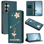 Custodia in ecopelle con protezione RFID e strass per Samsung Galaxy S26, S25 FE