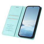 Custodia in ecopelle con protezione RFID e strass per Samsung Galaxy M35 M55