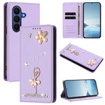 Custodia ecopelle con protezione RFID e motivo ballerina per Samsung Galaxy Z