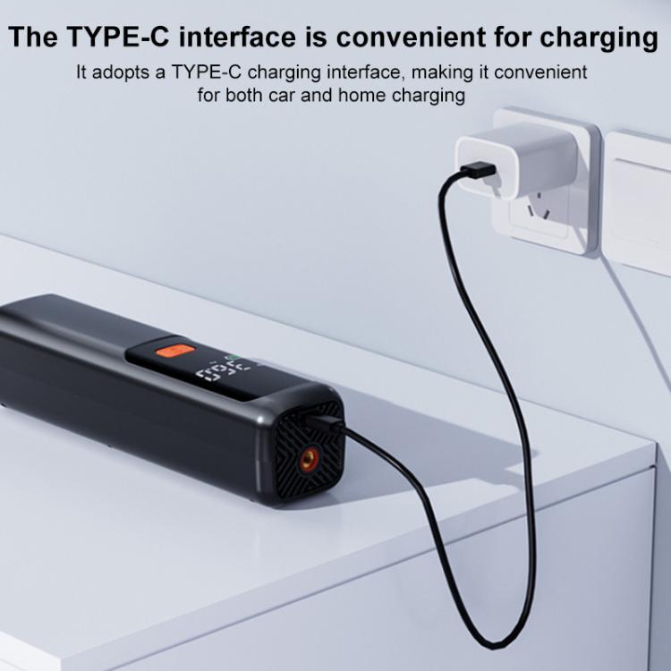 Pompa aria portatile elettrica wireless con display digitale 4000
