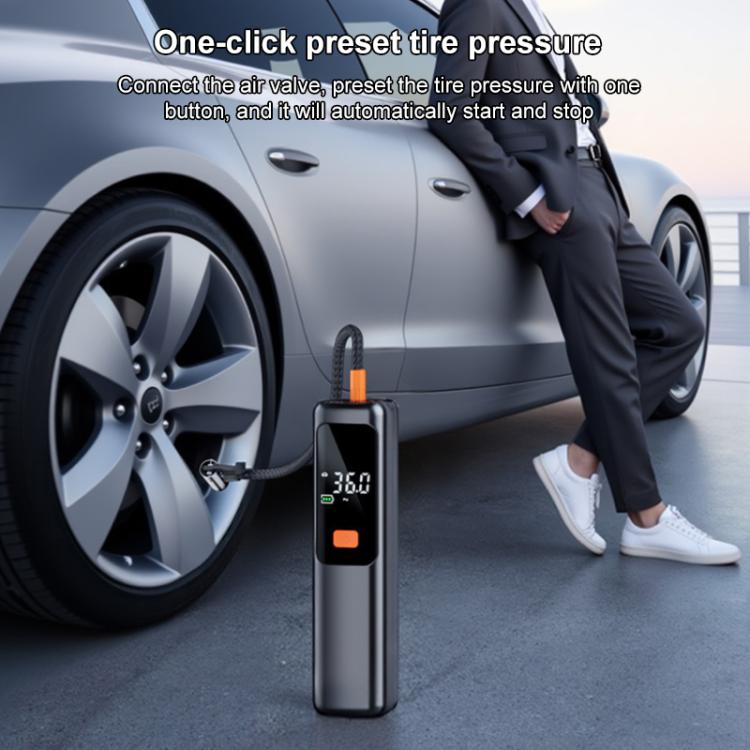 Pompa aria portatile elettrica wireless con display digitale 4000