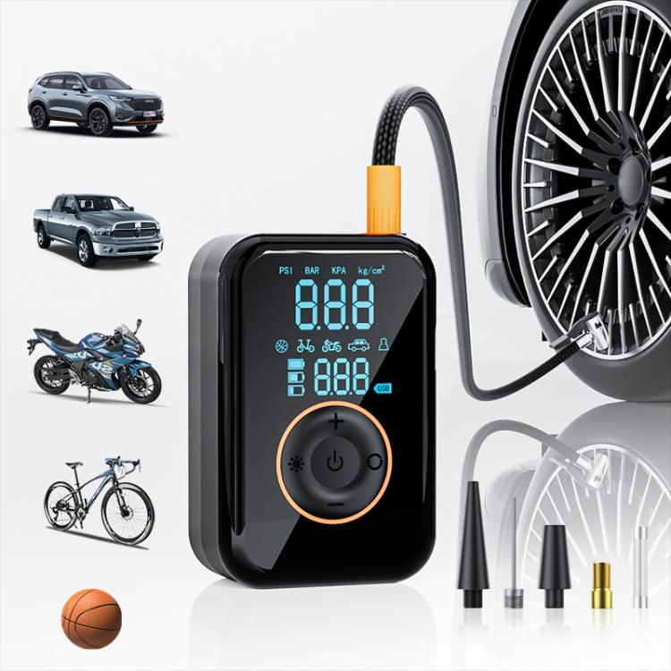 Pompa aria wireless con display digitale 4000 mAh