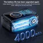 Pompa aria wireless con display digitale 4000 mAh