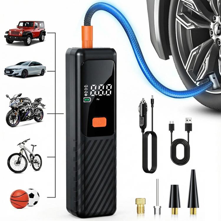 Pompa aria elettrica digitale wireless 4000mAh