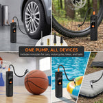 Pompa aria elettrica digitale wireless 4000mAh