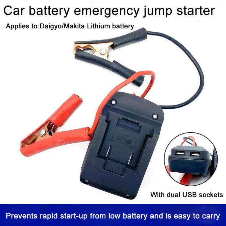 Alimentatore emergenza batteria litio per auto Dayi Makita