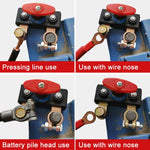 Interruttore disconnessione batteria auto 12V-24V in rame