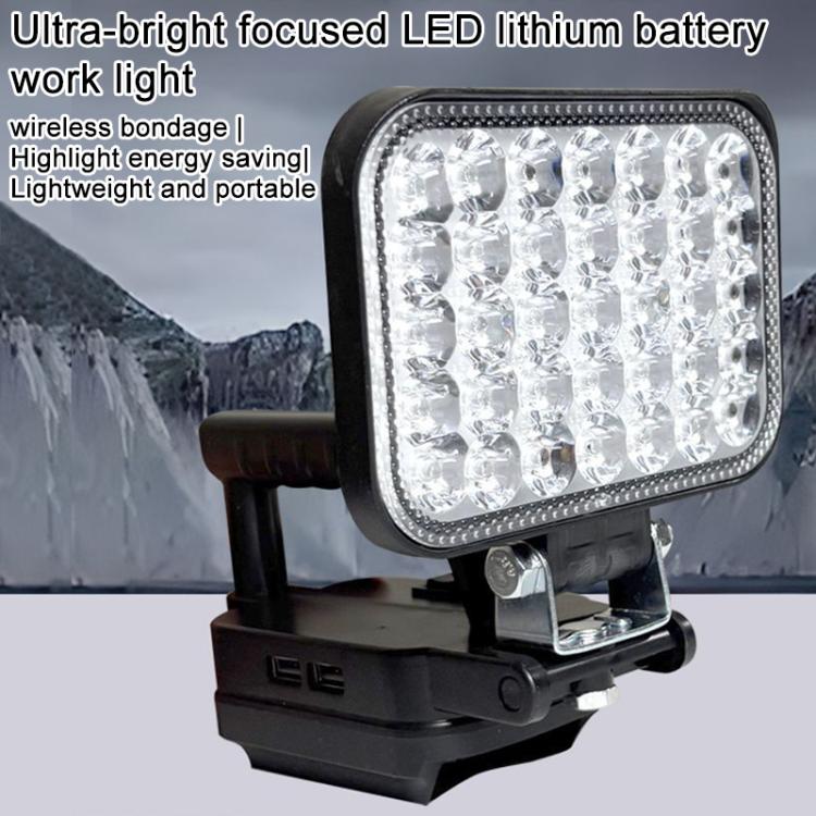 Luce di emergenza LED portatile con doppia porta USB