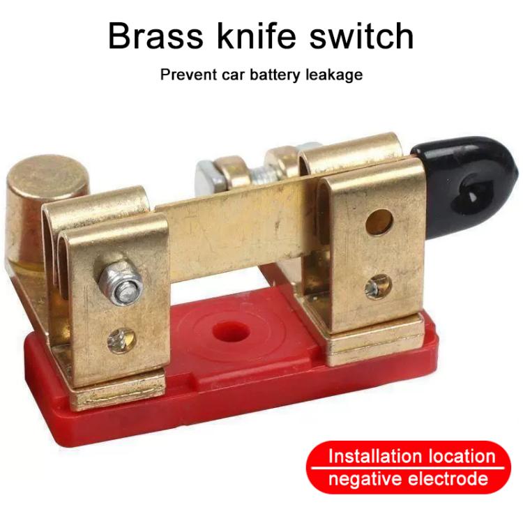 Interruttore disconnessione batteria auto 12V-24V terminale negat