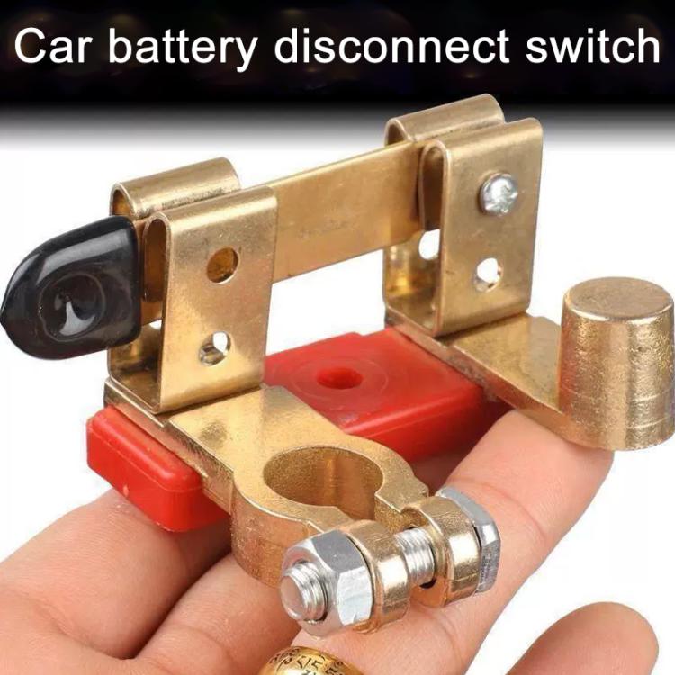 Interruttore disconnessione batteria auto 12V-24V terminale negat