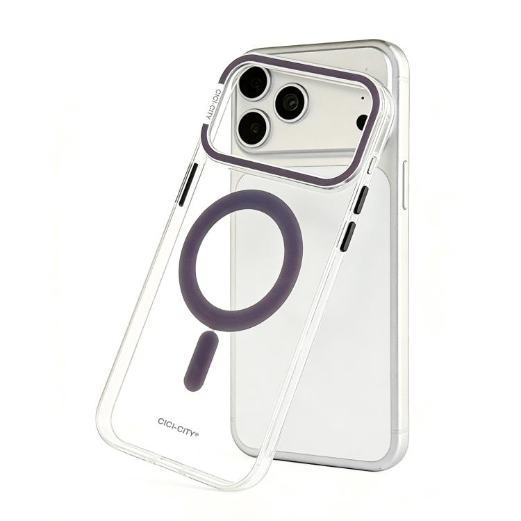 Custodia magnetica trasparente autoriparante per iPhone 17 Pro Ma