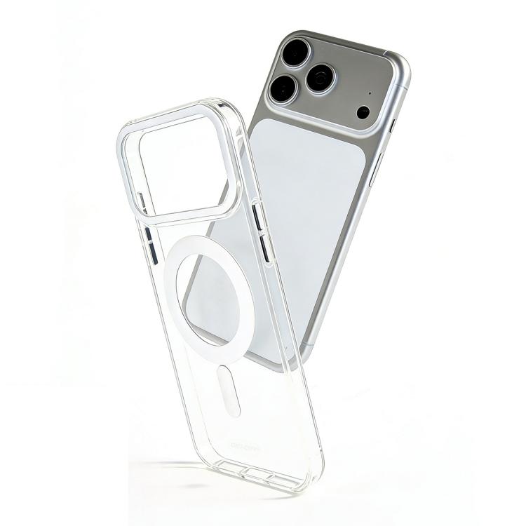Custodia magnetica trasparente autoriparante per iPhone 17 Pro Ma