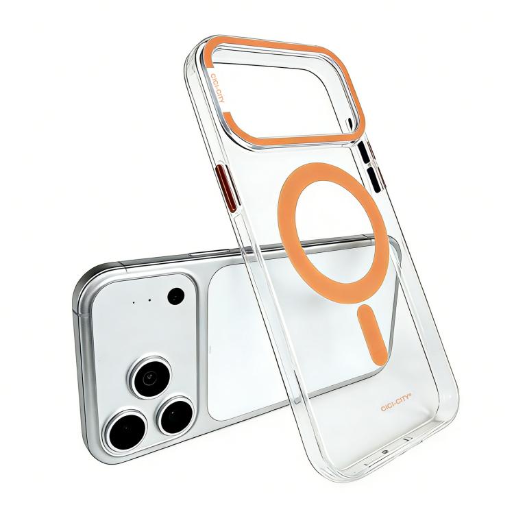 Custodia magnetica trasparente autoriparante per iPhone 17 Pro Ma