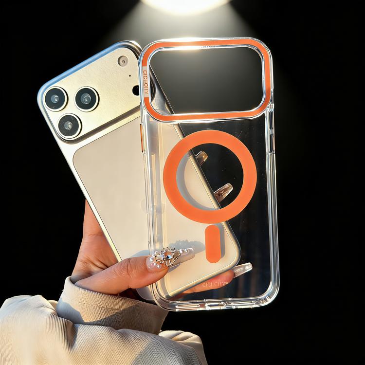Custodia magnetica trasparente autoriparante per iPhone 17 Pro Ma